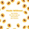 Just Spread 100% Fruit Preserve | Made with Real Fruit Pieces & Only 4 Ingredients | Gluten Free, Vegan, Non GMO, No Added Sugar | 10oz Jar (Apricot) view 4