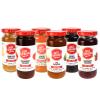 Just Spread 100% Fruit Preserve | Made with Real Fruit Pieces & Only 4 Ingredients | Gluten Free, Vegan, Non GMO, No Added Sugar | 10oz, 6 Pack (6 Flavor Variety) view 1