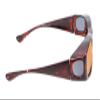 Medspex Fl012 Color Therapy Reading Glasses +0.50 Tortoise Havana/Orange Light Sensitivity Therapeutic Mood Chromotherapy view 3