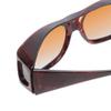 Medspex Fl012 Color Therapy Reading Glasses +0.50 Tortoise Havana/Orange Light Sensitivity Therapeutic Mood Chromotherapy view 4