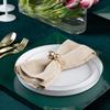 10 inch White Dinner Plates with Gold Rim Disposable, Elegant, Versatile Plates for Everyday Use, Parties, Desserts, and Special Occasions BPA-Free, Easy to Clean, and Stylish Tableware (110) view 3