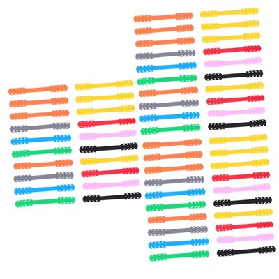 40pcs Adjustable Silicone Mask Buckle Ear-Saver Extender for Comfort Non-Slip Design Compatible Ear-Band Masks for Outdoor Use