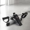 Aerobic Stepper Foldable Mini Fitness Equipment Exercise Bike, Under Desk Bike Pedal Trainer Portable Foot Bike Arm and Leg Venter Machine with LCD Displays Achilles Tendonitis Relief view 3
