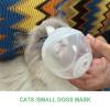 STARSUM Cat Inhaler Mask, Oxygen Mask for Cats and Puppies, Pet Oxygen Mask and Tube, Suitable for Cats and Small Dogs (Equipment Not Included) S view 3