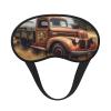 Old Truck Car Sleep Mask Soft Blackout Eye Mask with Adjustable Strap Comfortable Eye Shade Cover for Women Men Deep Rest Travel Work Home view 2