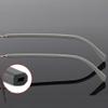 1 Pair Eyeglass End Tips Silicone Long Ear Sock Pieces Eyewear Anti-Slip Comfort Replacement Sleeve Metal Glasses Legs view 2