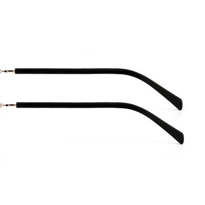 1 Pair Eyeglass End Tips Silicone Long Ear Sock Pieces Eyewear Anti-Slip Comfort Replacement Sleeve Glasses Metal Legs