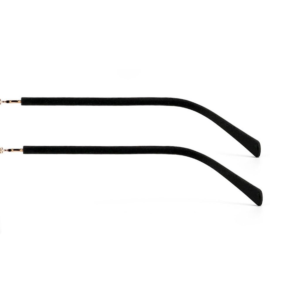 1 Pair Eyeglass End Tips Silicone Long Ear Sock Pieces Eyewear Anti-Slip Comfort Replacement Sleeve Glasses Metal Legs