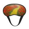 Poppies Field Yellow Brick Road Sleep Mask Soft Blackout Eye Mask with Adjustable Strap Comfortable Eye Shade Cover for Women Men Deep Rest Travel Work Home view 2