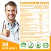Nutravita Glucosamine Chondroitin Gummies with MSM & Elderberry Extra Strength - Joint Support, Antioxidant Immune Support Supplement for Adults, Men & Women.120 Orange Chews view 2