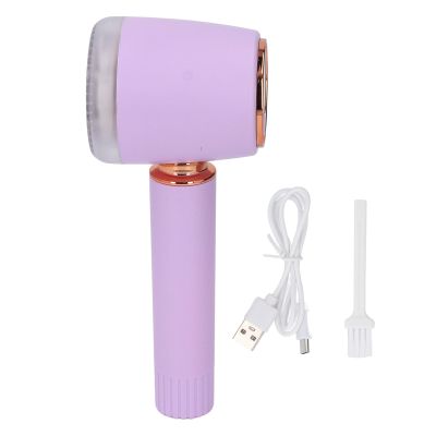 Fabric Shaver, Rechargeable Lint Shaver with Digital Display, Electric Portable Sweater Shaver with 6 Leaf Blades, 3 Speeds Lint Remover to Remove Pilling for Clothes, Couch,