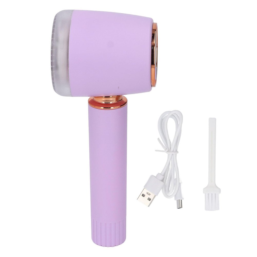 Fabric Shaver, Rechargeable Lint Shaver with Digital Display, Electric Portable Sweater Shaver with 6 Leaf Blades, 3 Speeds Lint Remover to Remove Pilling for Clothes, Couch,