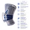 Bauerfeind - GenuTrain A3 - Arthritis Knee Support - Breathable Knit Knee Brace Helps Relieve Chronic Knee Pain and Irritation, Designed for Active People, Helps Stabilize Kneecap -Titanium, Right, Size 4 view 3