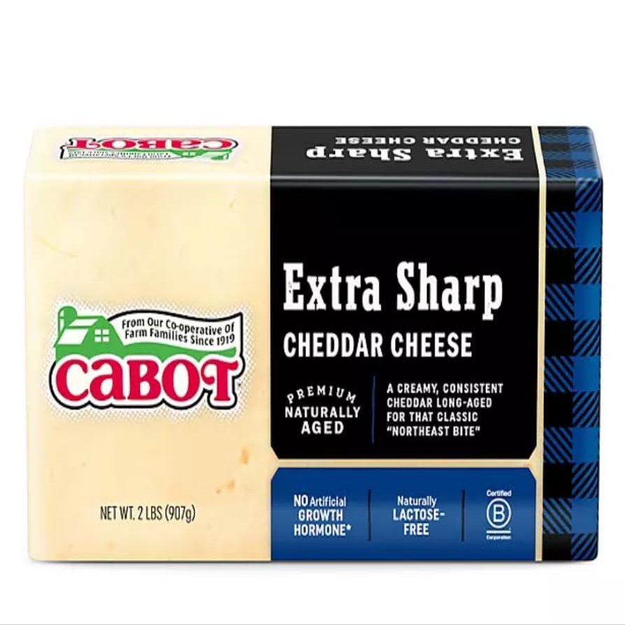 Extra Sharp Cheddar Cheese 2 lbs.