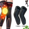 1 Pair Aicao Kneeca Acupressure Self Heating Knee Sleeve, Aicao Knee Protection for Warm, Ai cao Best Knee Brace For Women and Men, Relieve Knee Pain (Blue,L (13.7" - 15.7 ")) view 1
