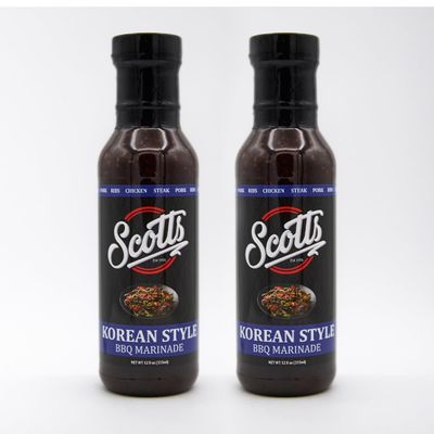 Scott's Korean Style BBQ Marinade Twin Pack