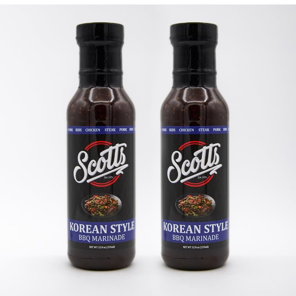 Scott's Korean Style BBQ Marinade Twin Pack