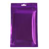 Purple with Window Flat Reclosable Storage Bags for Small Business, Bulk, Freeze Dried Candy, Party Favor, Beauty Wax Melt, Accessories Packaging Bags with Hang Hole (500, 3.94 inch x 5.91 inch) view 4