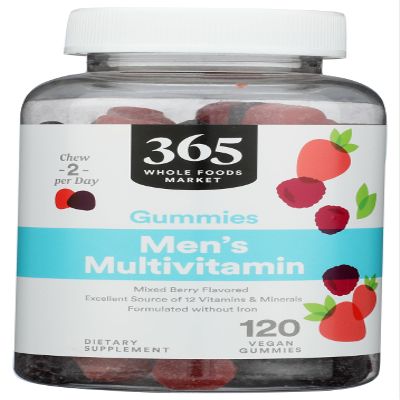 365 by Whole Foods Market Men's Multivitamin Gummy, 120 CT