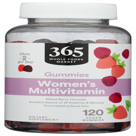 365 by Whole Foods Market Women's Multivitamin Gummy, 120 CT
