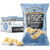 4505 Sea Salt Seasoned Chicharrones, Fried Pork Rinds - Sea Salt Flavored Pork Skins - Low Carb, Gluten-Free, Protein Snack - 3oz (Pack of 12) view 1