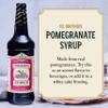 Fee Brothers Flavored Syrup Premium Cocktail, Coffee & Soda Drink Mixer for Home Bar and Beverage Recipes, Pomegranate, 32 Fl Oz (1 Quart) view 4