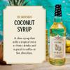 Fee Brothers Flavored Syrup Premium Cocktail, Coffee & Soda Drink Mixer for Home Bar and Beverage Recipes, Coconut, 32 Fl Oz (1 Quart) view 4
