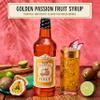 Fee Brothers Flavored Syrup Premium Cocktail, Coffee & Soda Drink Mixer for Home Bar and Beverage Recipes, Passion Fruit - Golden, 32 Fl Oz (1 Quart) view 2