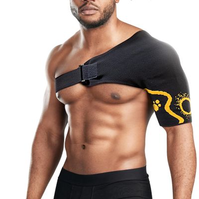 ORTONYX Shoulder Stability Brace Compression Sleeve for Rotator Cuff Support, Injury Prevention, Dislocated AC Joint, Labrum Tear, Frozen Shoulder Pain, Sprain, Soreness, Bursitis/L