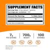 BulkSupplements.com Creatine Monohydrate Powder - Creatine Flavored Powder Supplement, Micronized - Orange Smash Flavor, 7g per Serving, 700g (1.5 lbs) (Pack of 1) view 2