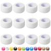 12 Pack Self Adhesive Bandage Wrap, 1 in x 5 Yards Non-Woven Self Adherent Cohesive Bandage, Vet Wrap Wound Tape for Thumb Finger Wrist Knee Ankle, White