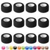 12 Pack Self Adhesive Bandage Wrap, 1 in x 5 Yards Non-Woven Self Adherent Cohesive Bandage, Vet Wrap Wound Tape for Thumb Finger Wrist Knee Ankle, Black view 1