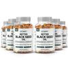 Organics Ocean Better Black Seed Oil Cold Pressed - Pure Nigella Sativa Oil for Immune Support - 5% Thymoquinone - Support Memory, Vitality, and Cellular Health - 6 Pack Bulk Supply view 1