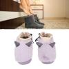 Heated Slippers for Women USB Electric Heating Booties with 3 Heat Levels Microwavable Washable Winter Foot Warmers for Indoor Use view 3