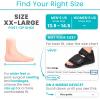 Vive Rounded Post Op Shoe for Injured Foot - Orthopedic Recovery Shoes for Women, Men - Lightweight, Adjustable Medical Walking Shoe for Post Surgery, Stress Fracture, Bunions, Sprains - Left or Right (XX-Large) view 3