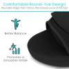 Vive Rounded Post Op Shoe for Injured Foot - Orthopedic Recovery Shoes for Women, Men - Lightweight, Adjustable Medical Walking Shoe for Post Surgery, Stress Fracture, Bunions, Sprains - Left or Right (XX-Large) view 4