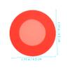 10pcs Silicone Stethoscope Protective Head Cover Easy to Install and Flexible for Doctors Nurses and Medical Students Red Color view 2