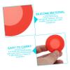 10pcs Silicone Stethoscope Protective Head Cover Easy to Install and Flexible for Doctors Nurses and Medical Students Red Color view 4