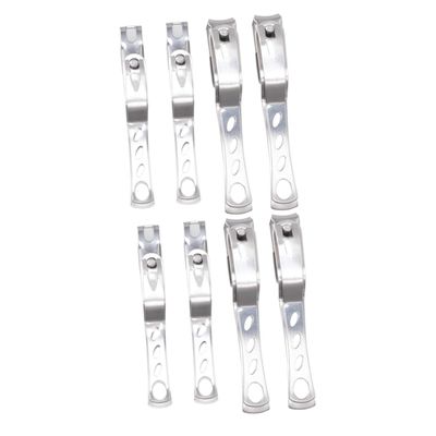 A1DFDFGOQSFG 8 Pcs Nail Clipper Nail Trimmer Professional Nail Cutter Pedicure Tools Kit De Manicura Cuticle Clippers Nursing Nail Files Pedicure Accessories Portable Nail Set Baby