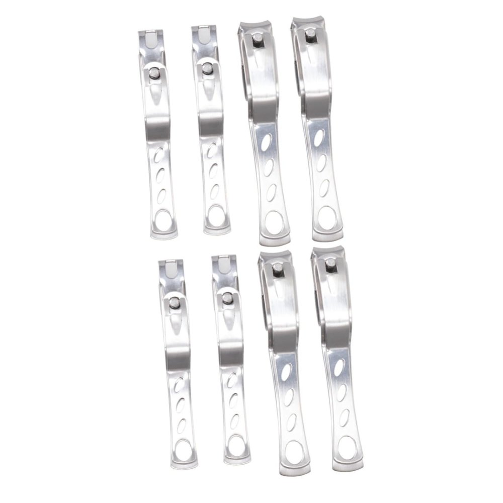 A1DFDFGOQSFG 8 Pcs Nail Clipper Nail Trimmer Professional Nail Cutter Pedicure Tools Kit De Manicura Cuticle Clippers Nursing Nail Files Pedicure Accessories Portable Nail Set Baby