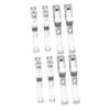 A1DFDFGOQSFG 8 Pcs Nail Clipper Nail Trimmer Professional Nail Cutter Pedicure Tools Kit De Manicura Cuticle Clippers Nursing Nail Files Pedicure Accessories Portable Nail Set Baby view 1