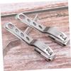 A1DFDFGOQSFG 8 Pcs Nail Clipper Nail Trimmer Professional Nail Cutter Pedicure Tools Kit De Manicura Cuticle Clippers Nursing Nail Files Pedicure Accessories Portable Nail Set Baby view 2