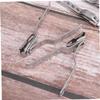 A1DFDFGOQSFG 8 Pcs Nail Clipper Nail Trimmer Professional Nail Cutter Pedicure Tools Kit De Manicura Cuticle Clippers Nursing Nail Files Pedicure Accessories Portable Nail Set Baby view 3