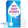 HEAL-CHECK 5 Pack UTI Test Strips, Urinary Tract Infection Test Kit for Women Men, Accurate Result in 2 Minutes, Monitor Bladder Health at Home, Clinically Tested, Easy to Grip, Individually Wrapped view 1