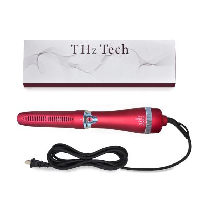 7.0 Terahertz (THZ) Wand, Electric Heating Massager, Terahertz Frequency Blow Wand with THZ Technology for Wellness Water Enhancement, Home Use Relaxation Device, Red