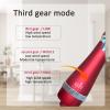7.0 Terahertz (THZ) Wand, Electric Heating Massager, Terahertz Frequency Blow Wand with THZ Technology for Wellness Water Enhancement, Home Use Relaxation Device, Red view 4