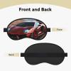 Red Race Car Sleep Mask Soft Blackout Eye Mask with Adjustable Strap Comfortable Eye Shade Cover for Women Men Deep Rest Travel Work Home view 3