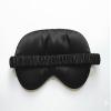[3 Pack] QSYW Sleep Masks, Satin Eye Mask for Sleeping - Silky Eye Masks Bulk with Storage Bag & Elastic Strap,Black view 4