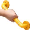 Bathroom Safety Grab Bar for Elderly Disabled Anti Slip Bathtub Grip Handle Wall Mount Shower Balance Bar Toilet Hand Rail (Yellow 80cm) view 1