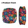 Maiyoinou Hippie Flower 2 Pcs Rollator Walker Accessories Seat Cover for Senior and Adults Removable Durable Walker Accessories Rollator Seat and Back Rest Covers view 2